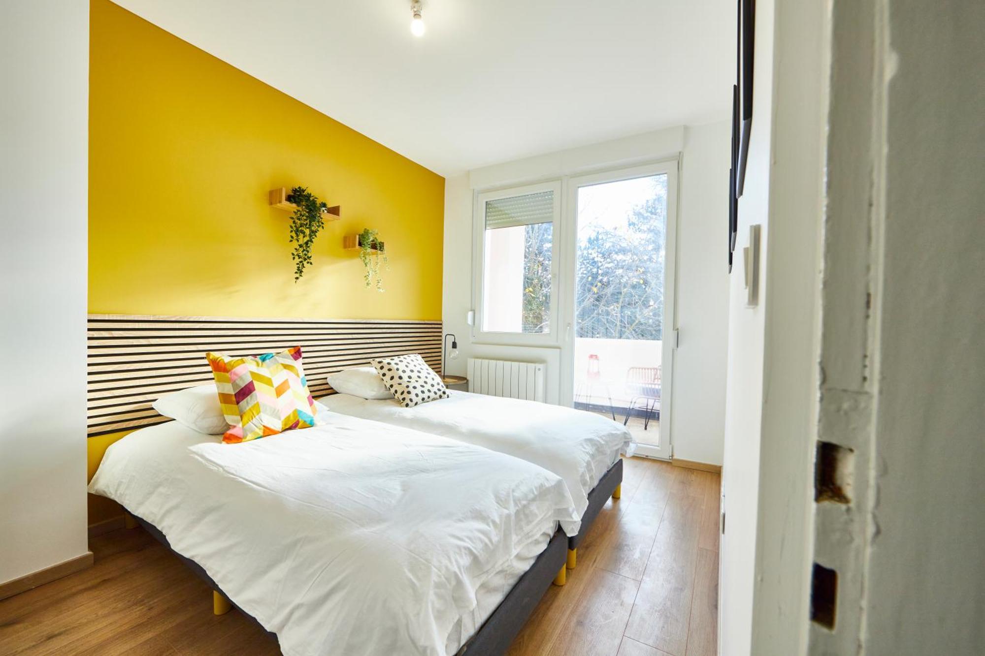 Be-2d - F3 Pour 1-4 Pers 2eme Etage Au Centre De Apartment Mulhouse